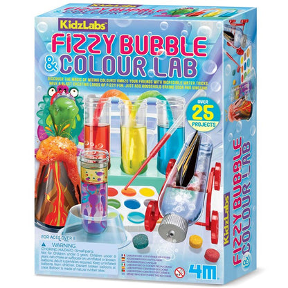 Kidzlabs - Fizzy Bubble & Colour Lab