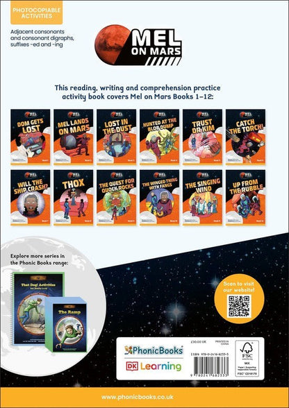 Dandelion Mel on Mars Series Workbook