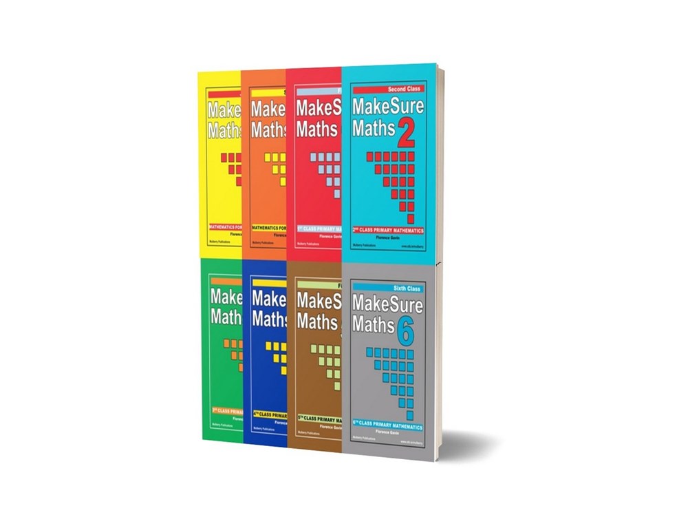 MakeSure Maths Set of 8 Books