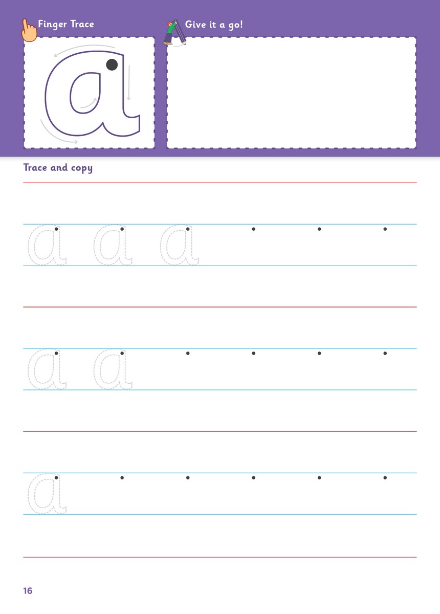 Move Write Handwriting Book A (Print) Set