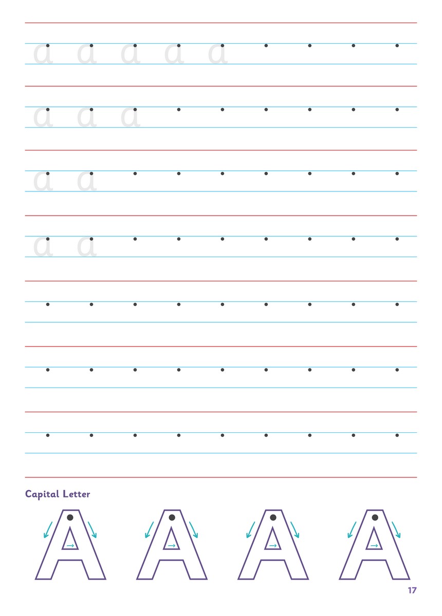 Move Write Handwriting Book A (Print) Set