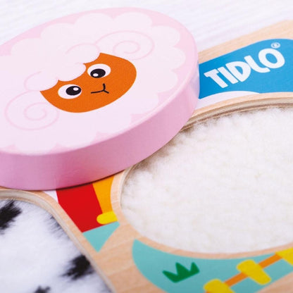 Bigjigs Toys Touch and Feel Puzzles Set of 3