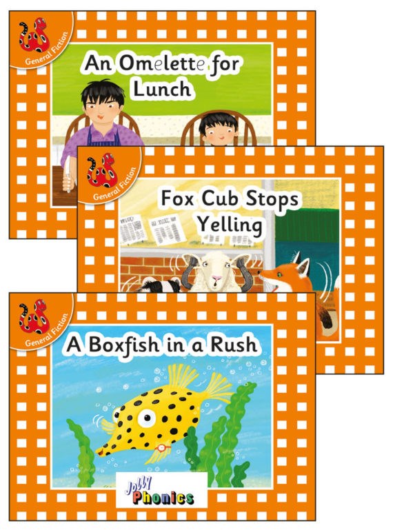 Jolly Phonics Orange Level Readers Set 6