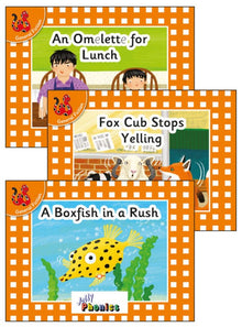 Jolly Phonics Orange Level Readers Set 6