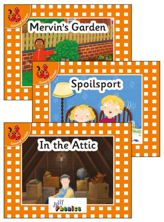 Jolly Phonics Orange Level Readers Set 7