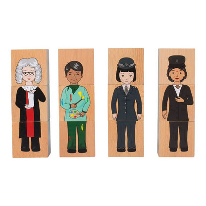 Our Community Wooden Blocks