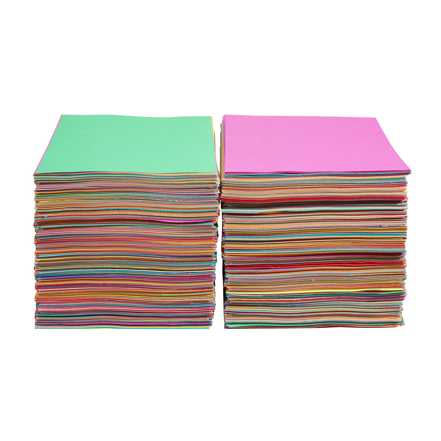 Remnant Assorted Coloured Construction Paper - Various Sizes 18Kg
