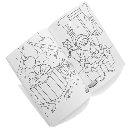 World Of Colour A4 96Pg Festive Fun Perforated Colouring Book - Christmas