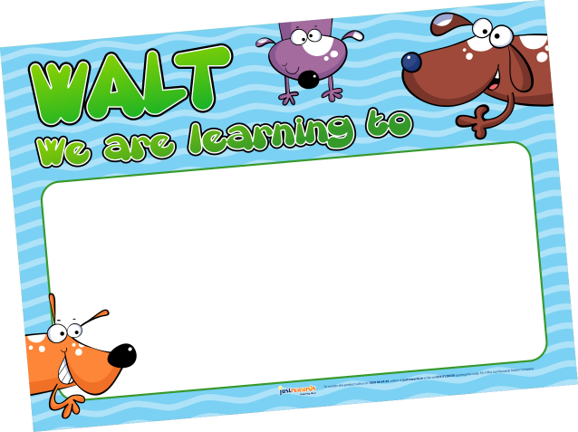 **Walt 'We Are Learning To' Poster