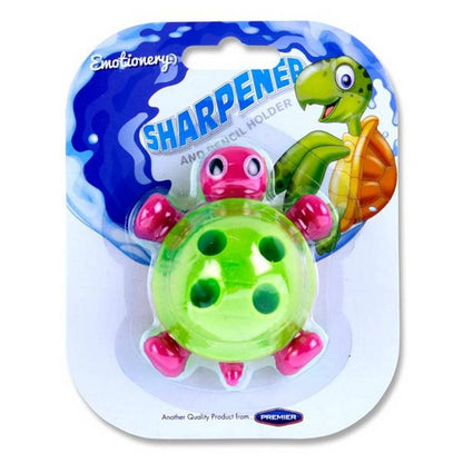 Emotionery Sharpener & Pencil Holder - Turtle 3 Asst.