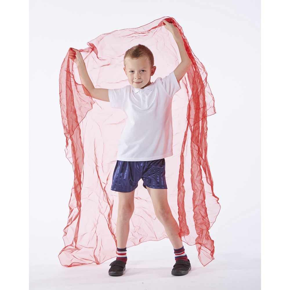 Large Dance Scarves - Assorted - Pack of 10