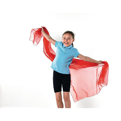 Large Dance Scarves - Assorted - Pack of 10