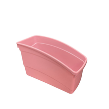 CleverCo Plastic Book & Storage Tub Bundle – Pastel Pink