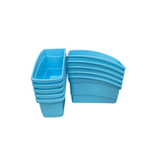 CleverCo Plastic Book & Storage Tub Bundle – Pastel Blue