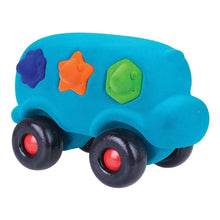 Large Shape Sorter Bus (Turquoise)