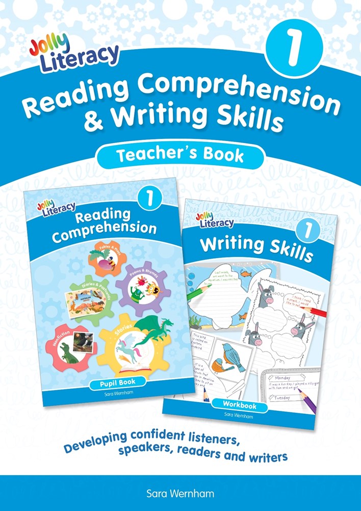 Jolly Literacy: Comprehension & Creative Writing, Teacher's Book 1 (Precursive Letters)