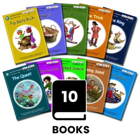 Dandelion Readers, Set 1 Units 11-20 (10 Titles)