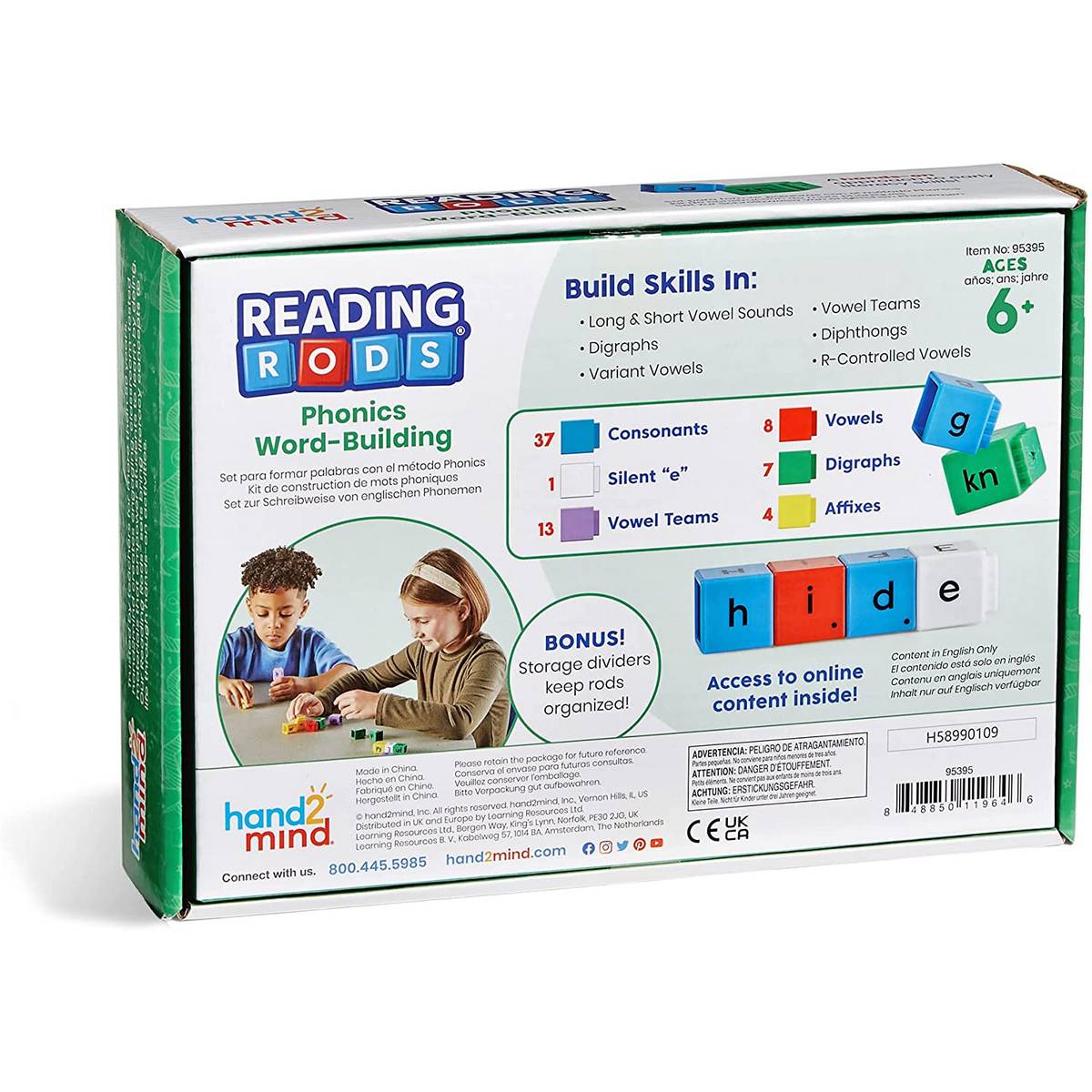 Reading Rods® Phonics WordBuilding