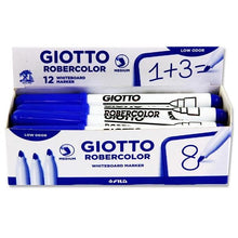 ** **Robercolor Bullet Point Whiteboard Marker - Blue Pack of 12