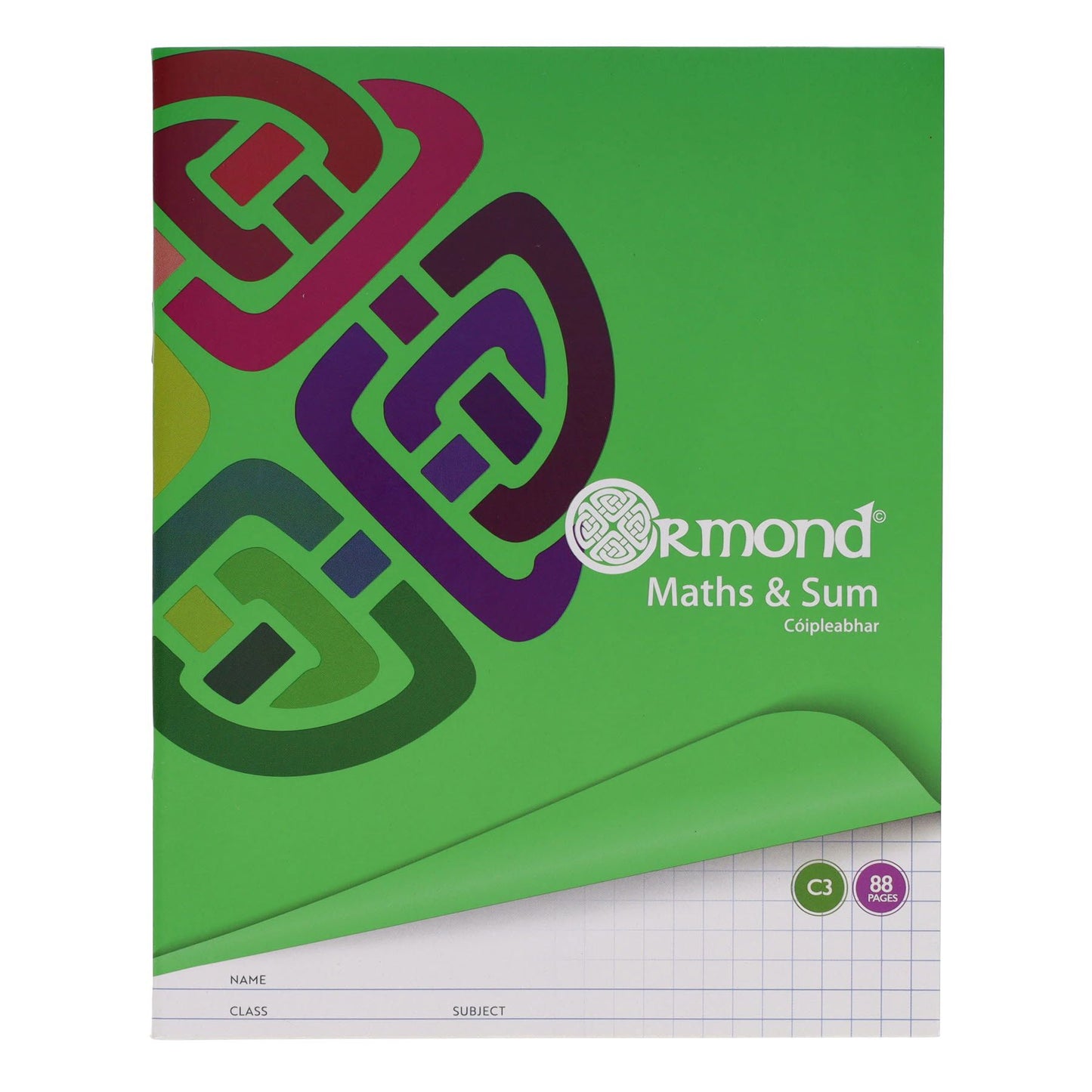 Ormond C3 88 Page Sum Copies Pack Of 5