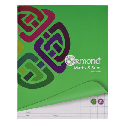 Ormond C3 88 Page Sum Copies Pack Of 5