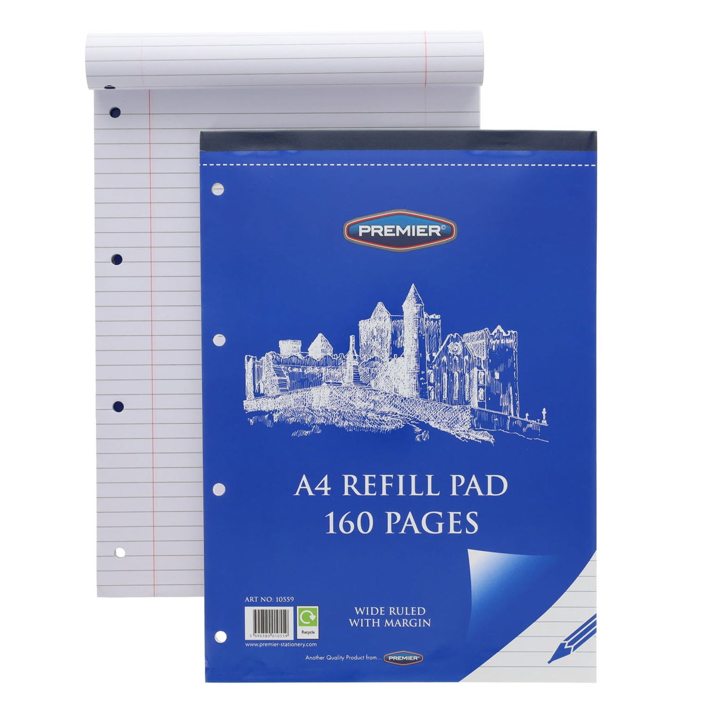 Premier A4 160Pg Refill Pad - Top