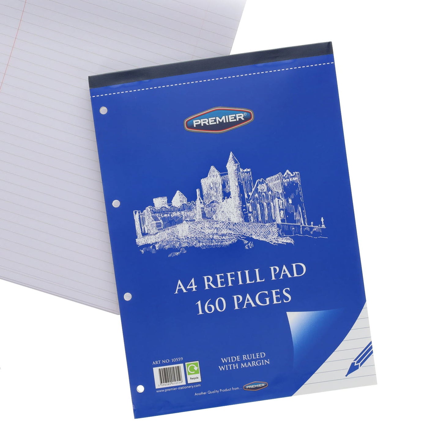 Premier A4 160Pg Refill Pad - Top