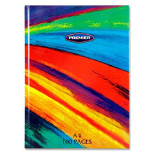 Premier Rainbow A4 160 Page Hardcover Notebook