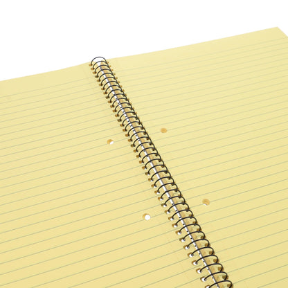 Student Solutions A4 160Pg Visual Memory Aid Spiral - Yellow