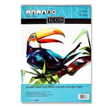 **Icon A2 110Gsm Spiral Sketch Pad 30 Sheets