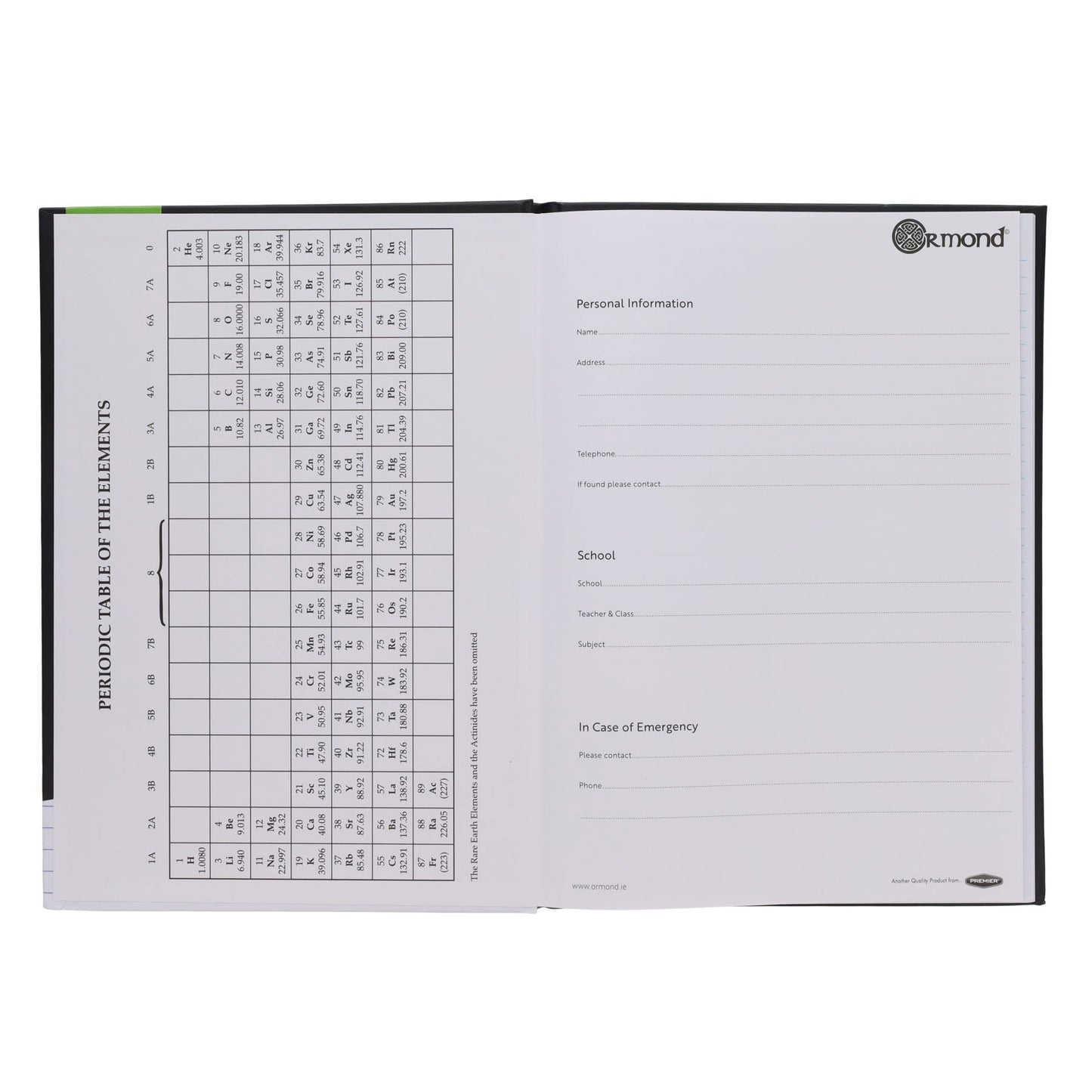 Student Solutions A4 Hardcover 128Pg Science Book