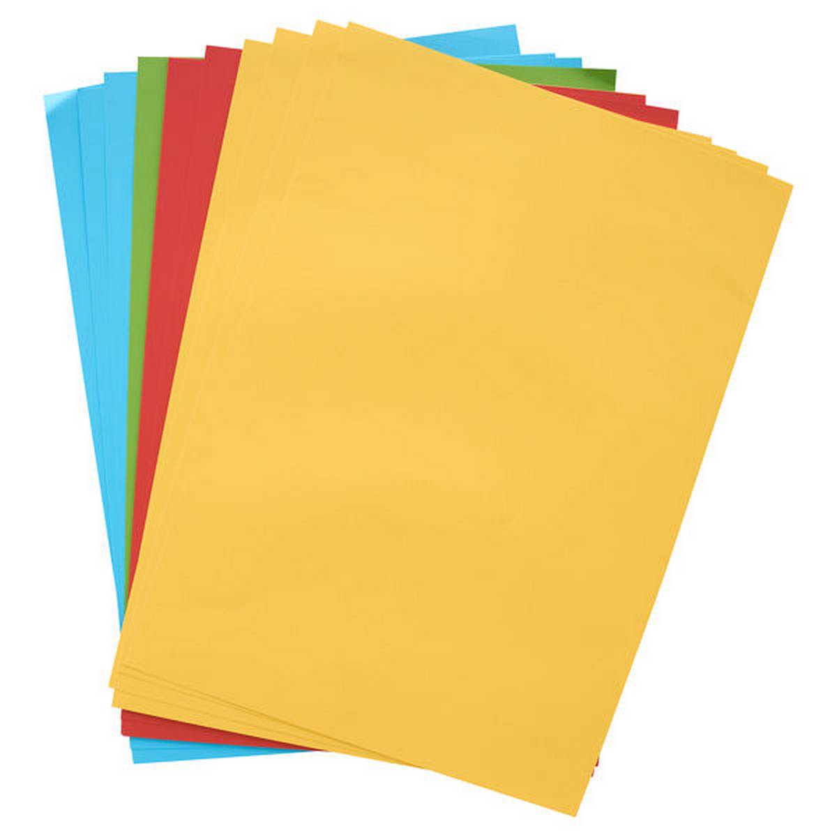 A2 160g Activity Card Rainbow Assorted Colours (Pack of 25 sheets)