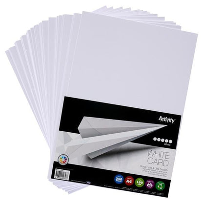 Premier A4 White Card 160Gsm (Pack Of 250 Sheets)