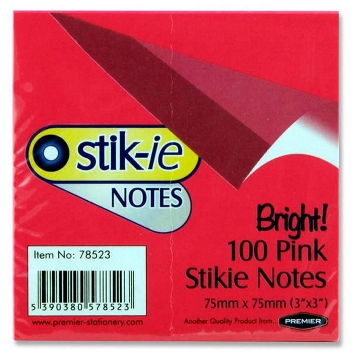 Post-It Sticky Notes 75 X 75 Mm Assorted Colours 100 Sheets Value Pack 10+2 Free