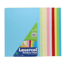 A3 Activity Paper Assorted Colours (Pack of 100 sheets)