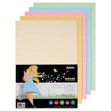 Premier A4 160G Activity Card Pastel Assorted Colours (Pack Of 50 Sheets)