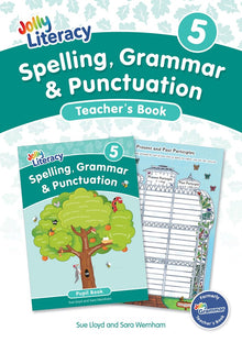 Jolly Literacy: Spelling, Grammar and Punctuation, Teacher's Book 5 (Precursive letters)