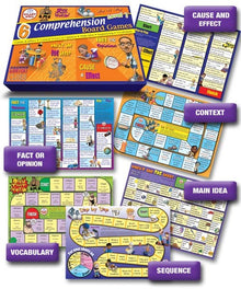 8 Reading Comprehension Board Games Level 1