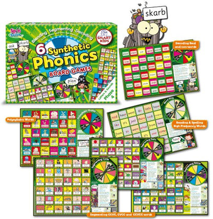 Phase 4 Board Games (set of 6)