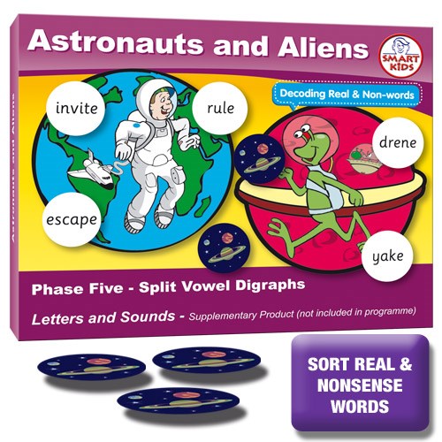 Astronauts and Aliens Split Vowel Digraph Set
