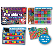 Smart Kids Fractions Board Games