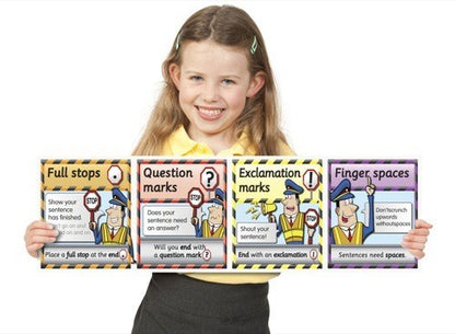 Punctuation Police Frieze