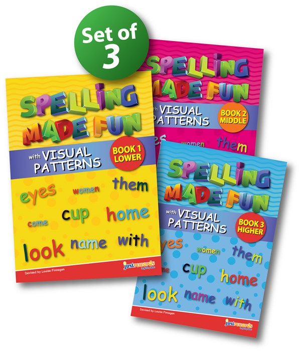 Spelling Made Fun (With Visual Patterns) Teachers Guides Set Of Three Offer