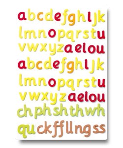 Magnetic Letters Cursive Pack 1