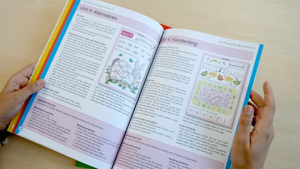 Jolly Phonics Teacher's Book (Precursive Letters, Colour Edition)