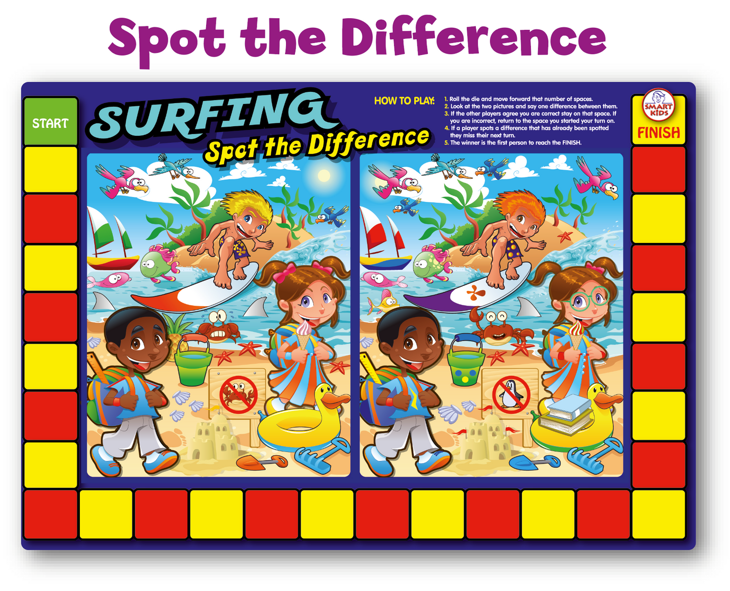 6 Brain Builder Board Games - Memory Skills