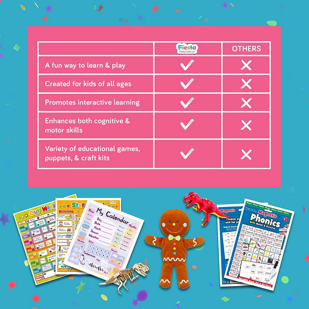 Magnetic Phonics with Words & Pictures