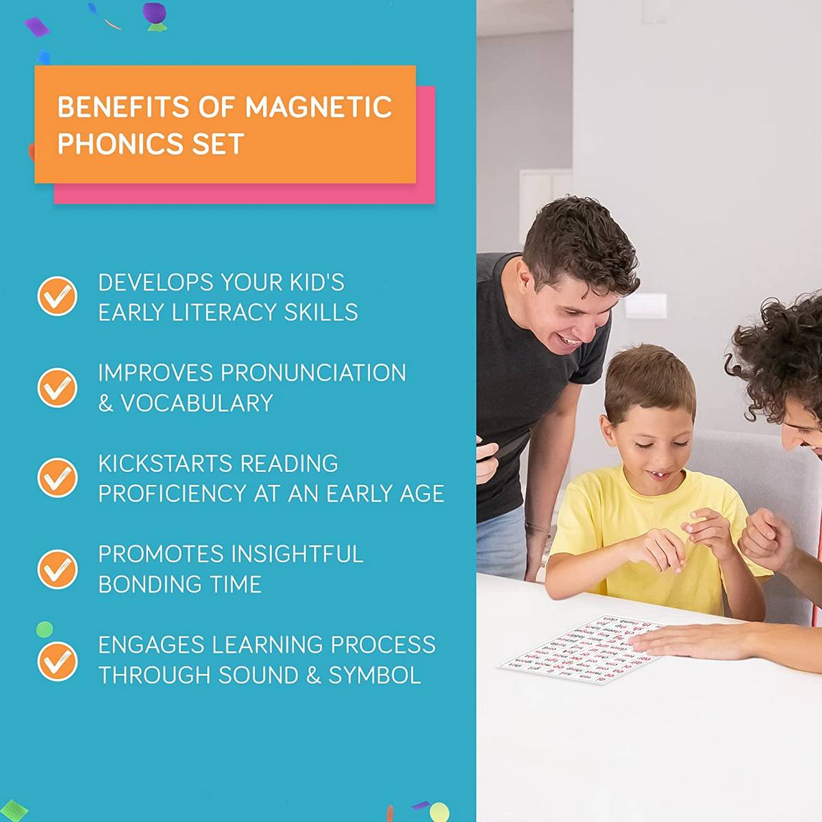 Magnetic Phonics with Words & Pictures