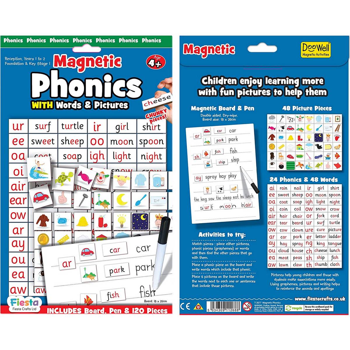 Magnetic Phonics with Words & Pictures