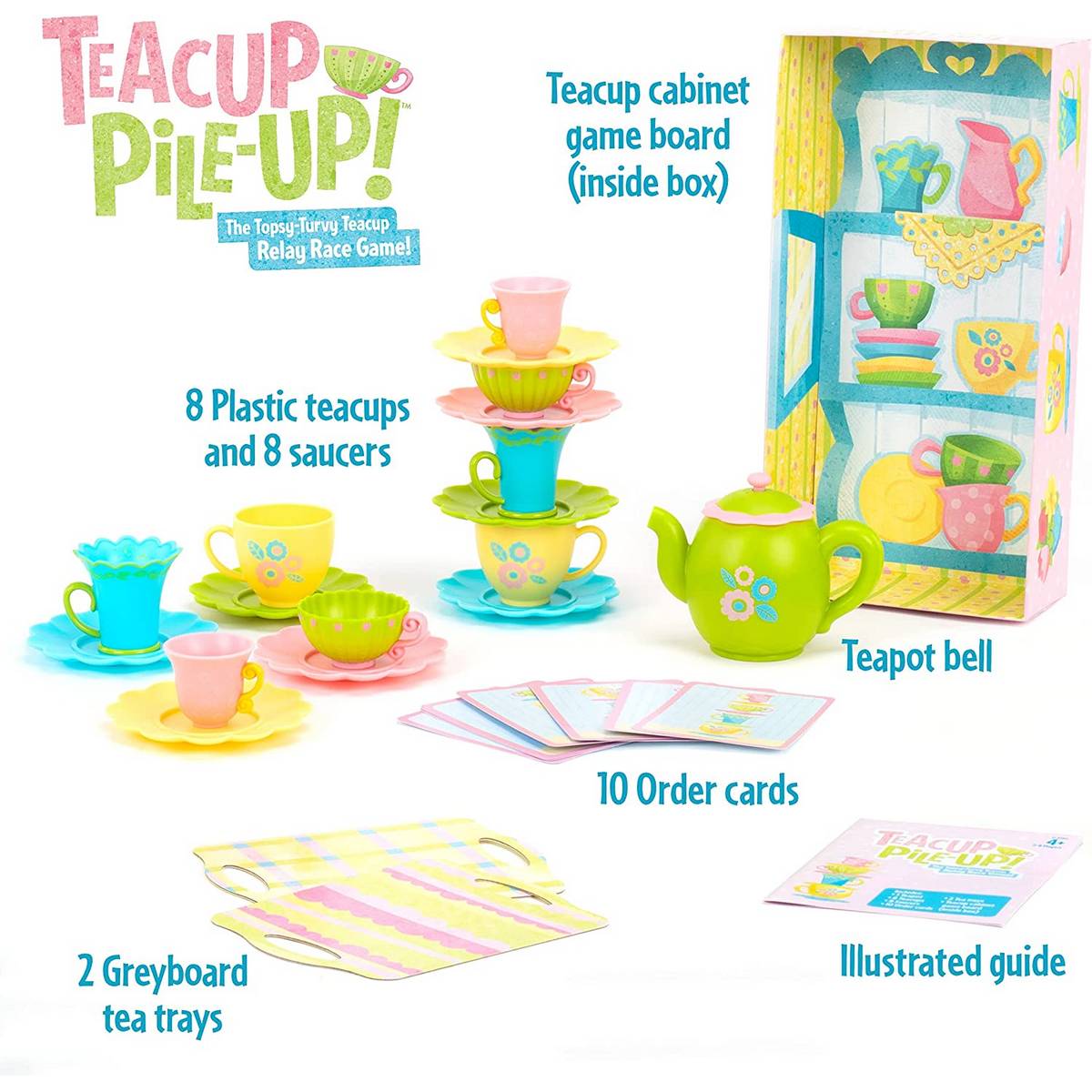 **Teacup Pile-Up!™ Relay Game